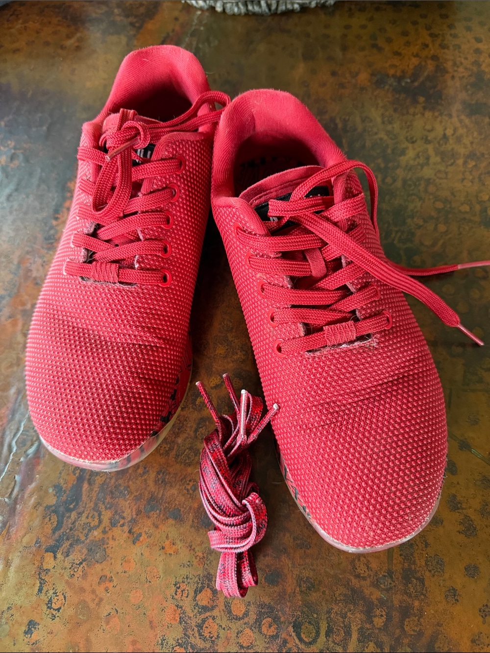 NOBULL Red Super Fabric Training Sneakers